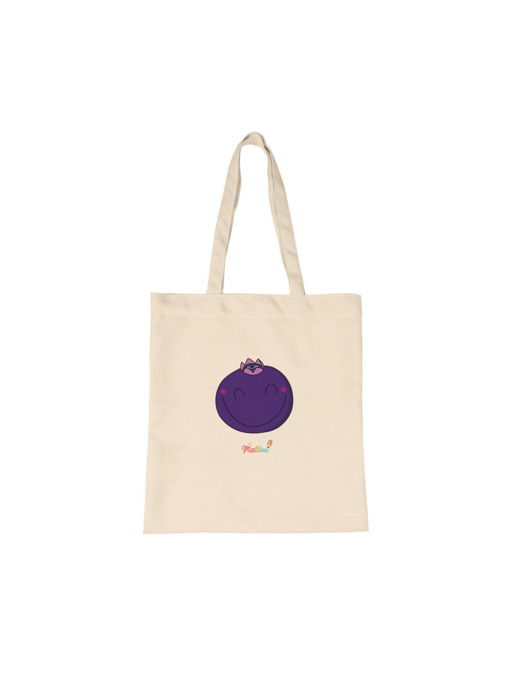 Borsa in tela Mirtillo “Sorriso”