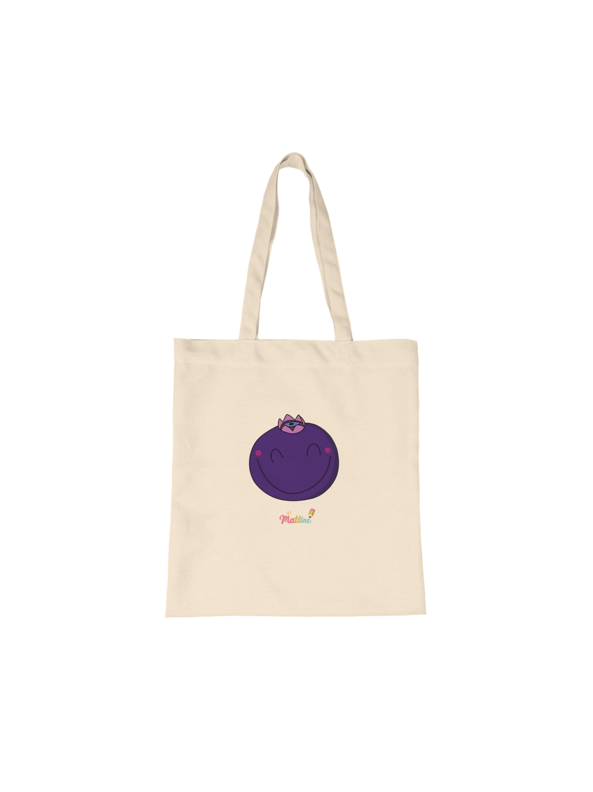 Borsa in tela Mirtillo “Sorriso”