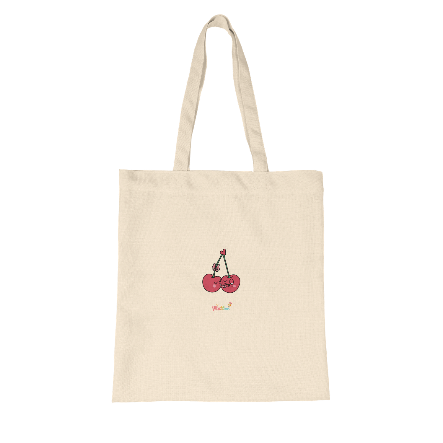 Baciami amore Tote Bag organica naturale