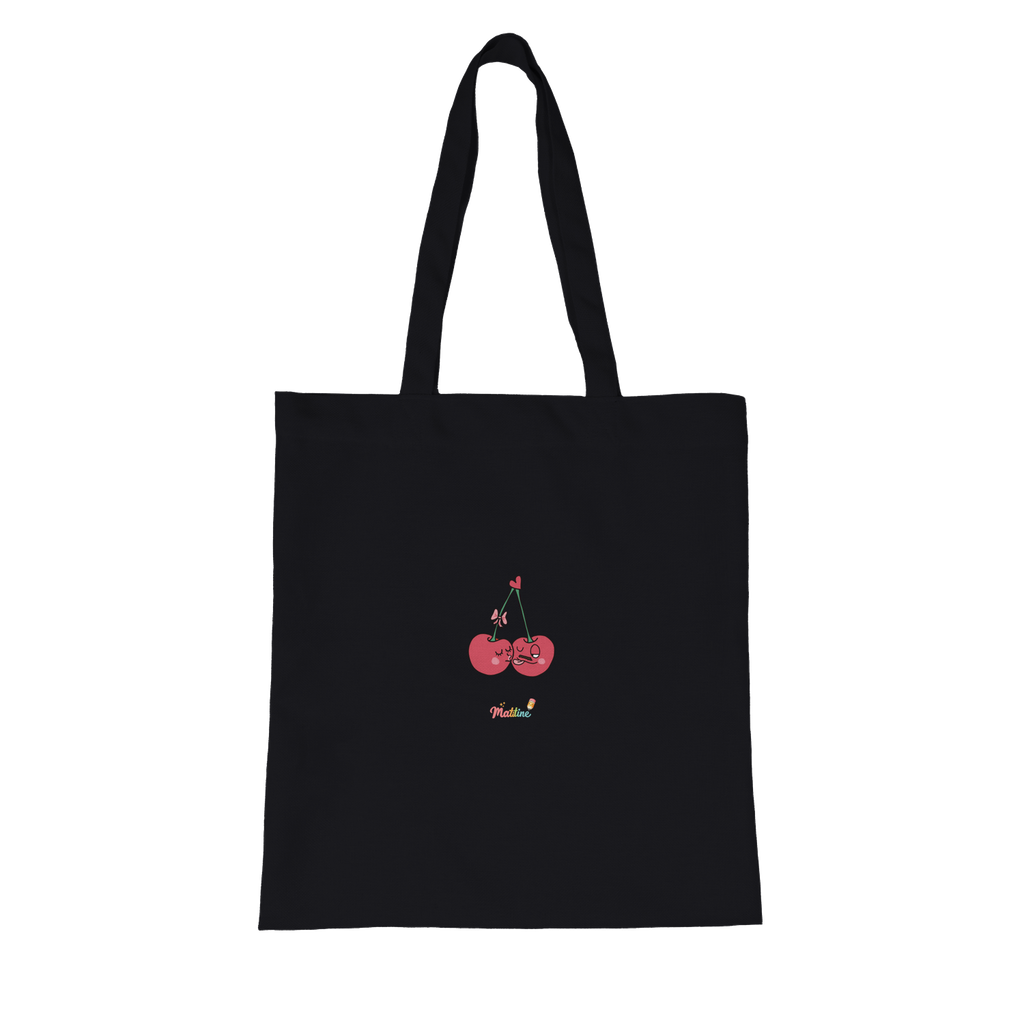 Baciami amore Tote Bag organica naturale